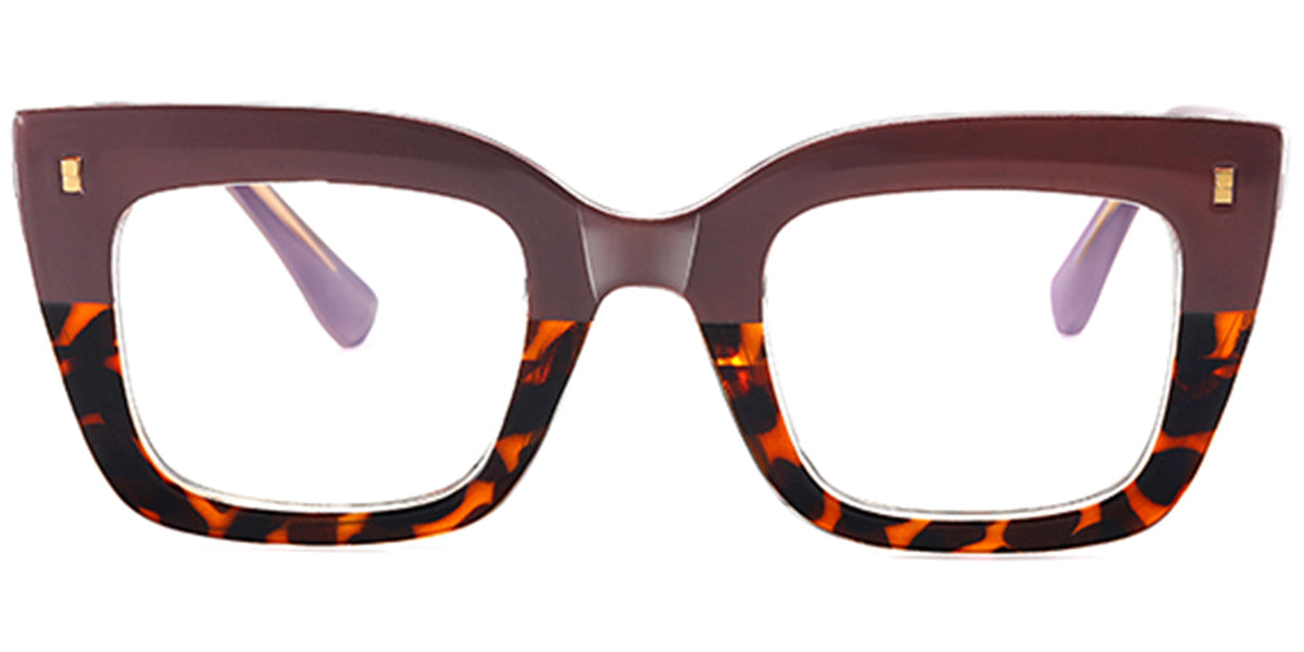Kochi – Pattern-Brown Glasses