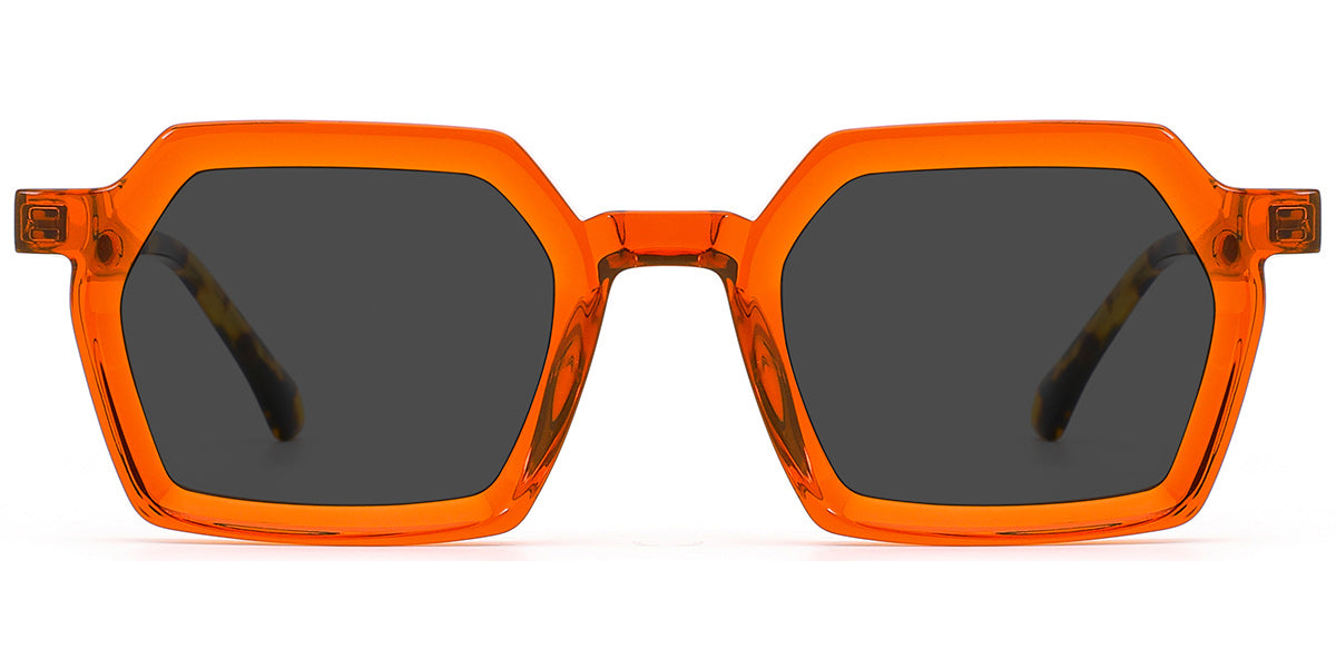 Berkeley – Translucent-Orange Sunglasses