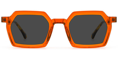 Berkeley – Translucent-Orange Sunglasses