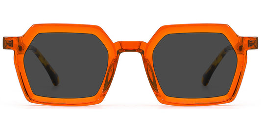 Berkeley – Translucent-Orange Sunglasses