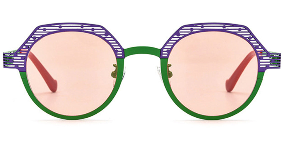 Topeka – Pattern-Purple Sunglasses