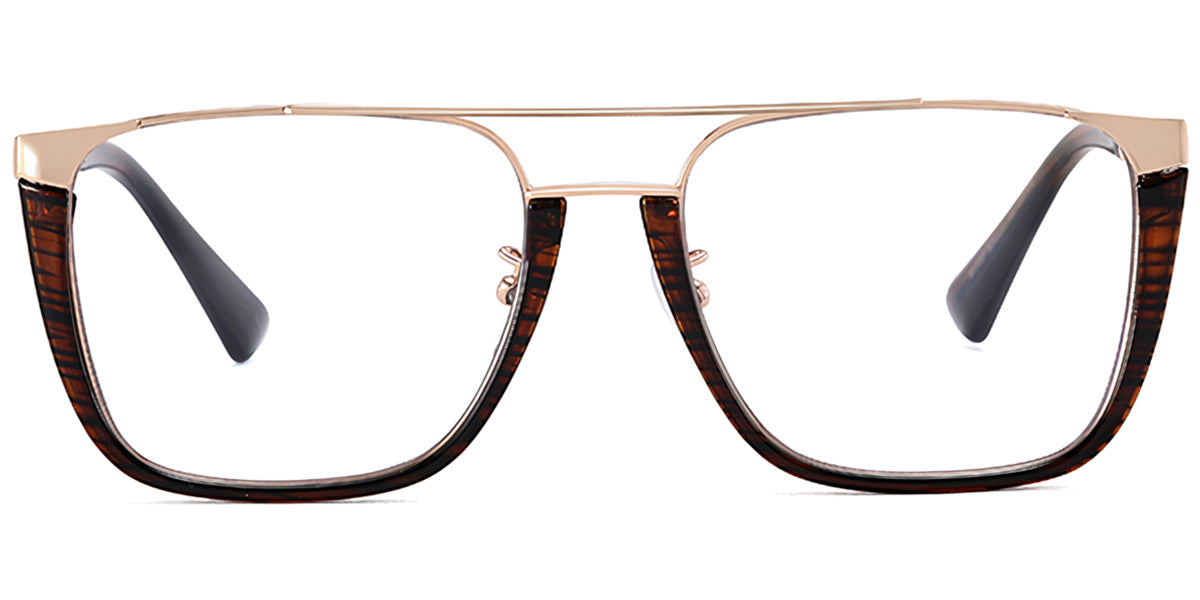 Karachi – Pattern-Brown Glasses