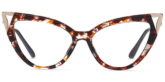 Catania – Pattern-Brown Glasses