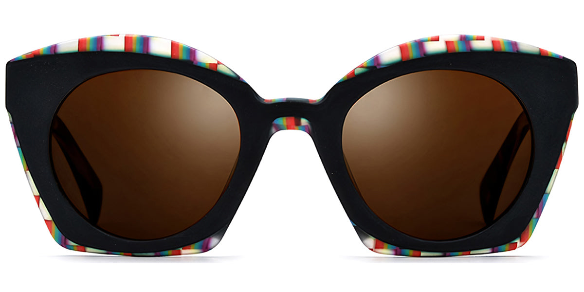 Sequim – Pattern-Black Sunglasses