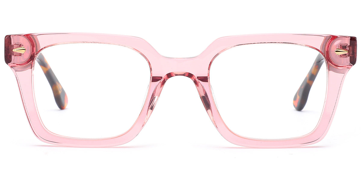 Chennai – Translucent-Pink Glasses