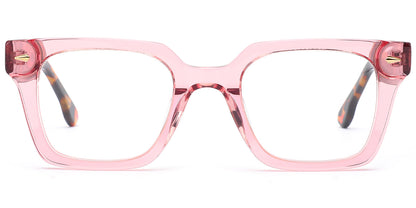 Chennai – Translucent-Pink Glasses