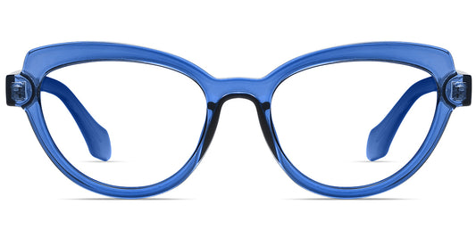 Luanda – Translucent-Blue Glasses
