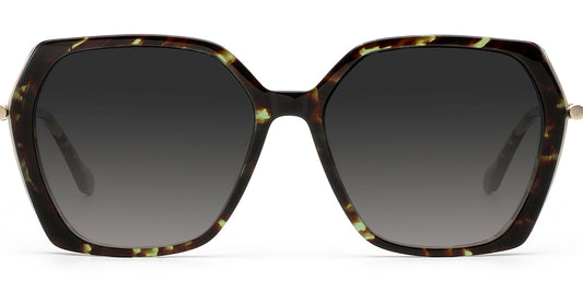 Milan – Pattern-Black Sunglasses