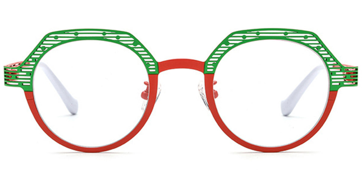 Topeka – Pattern-Green Glasses