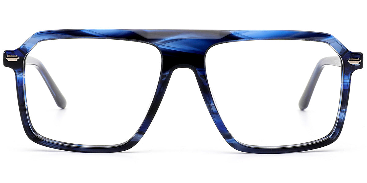 Avarua – Pattern-Blue Glasses