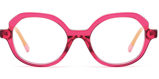 Osaka – Translucent-Pink Glasses