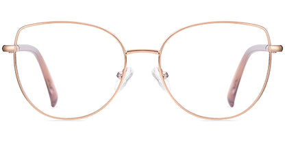 Madison – Rose Gold Glasses