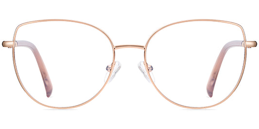 Madison – Rose Gold Glasses