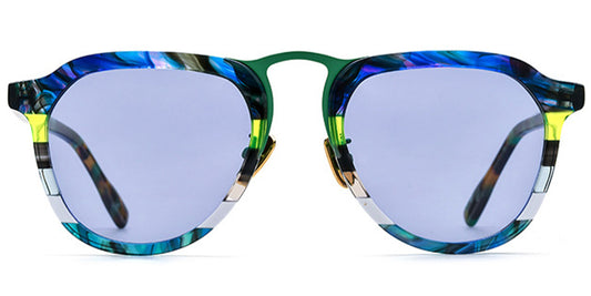 Kazan – Pattern-Green Sunglasses