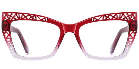 Valletta – Gradient Red Glasses
