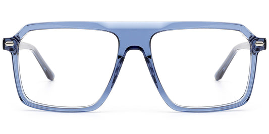 Avarua – Translucent-Blue Glasses