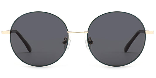 Safi – Green-Gold Sunglasses