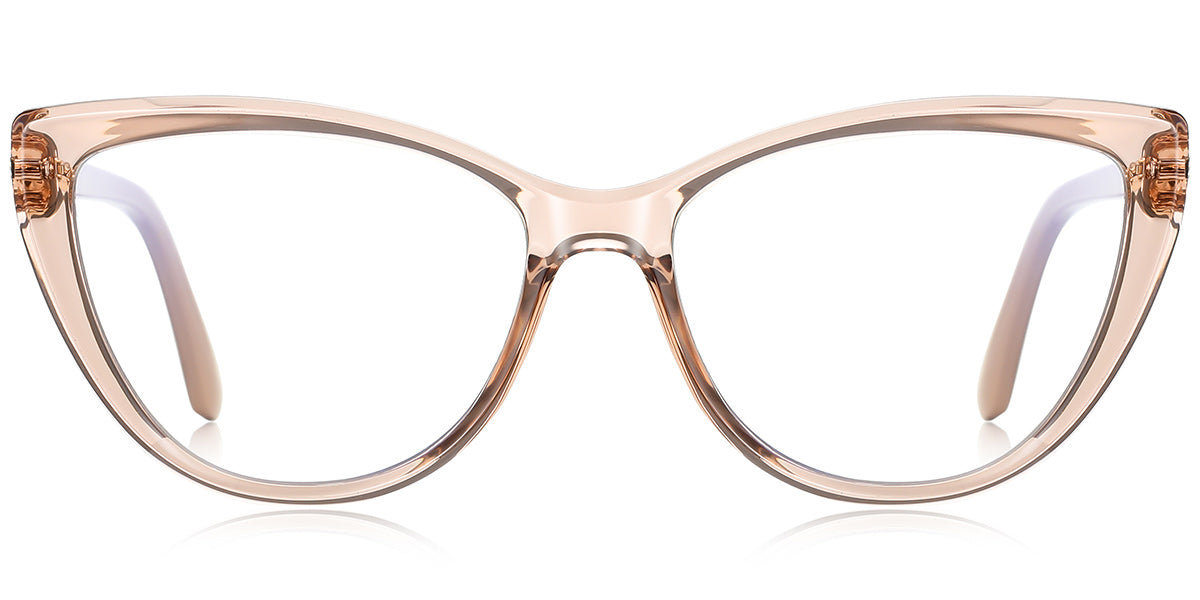 Clare – Translucent-Pink Glasses