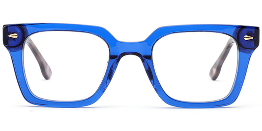 Chennai – Translucent-Blue Glasses