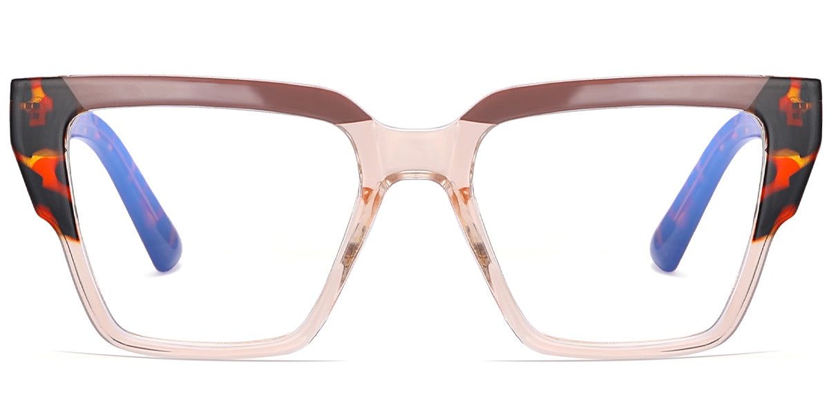 Huntly – Pattern-Brown Glasses