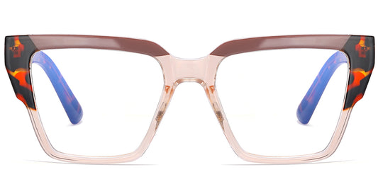 Huntly – Pattern-Brown Glasses