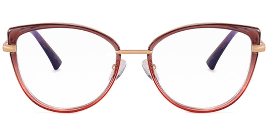 Chania – Gradient Pink Glasses