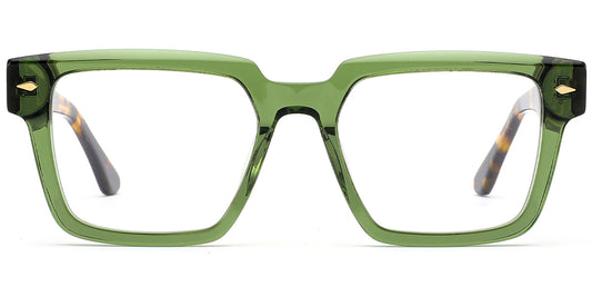 Livingstone – Translucent-Green Glasses