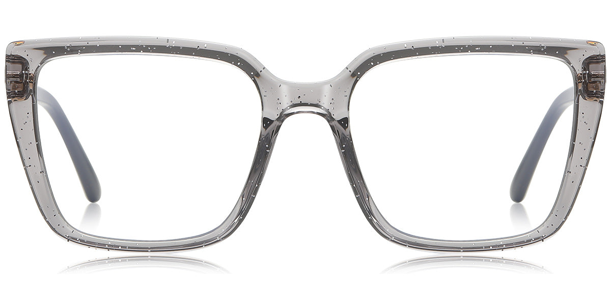 Oia – Translucent-Grey Glasses