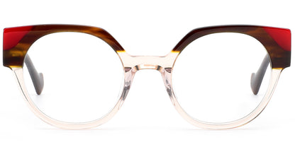 Minsk – Pattern-Brown Glasses