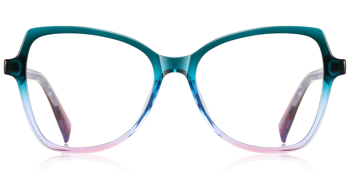 Evora – Gradient Green Glasses