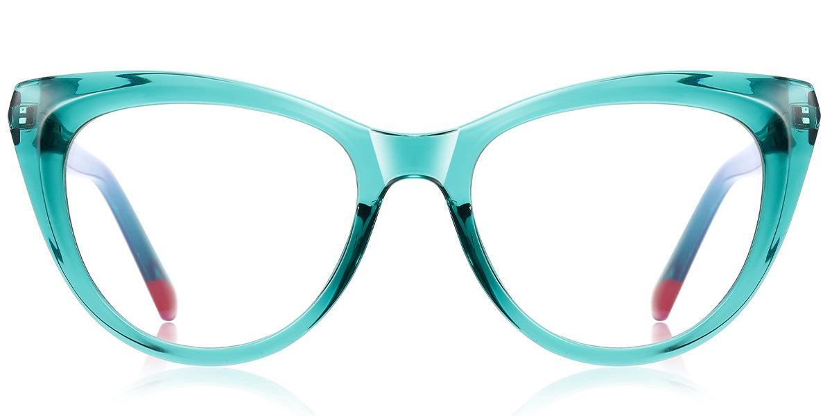 Varna – Translucent-Green Glasses