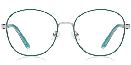 Avalon – Silver-Green Glasses