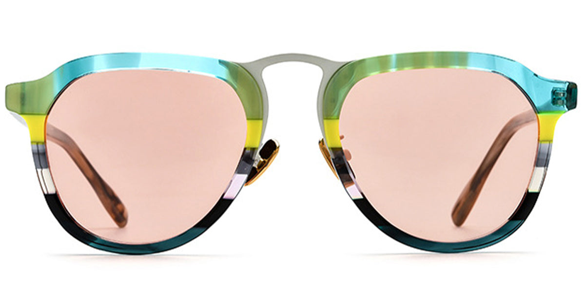 Kazan – Pattern-White Sunglasses