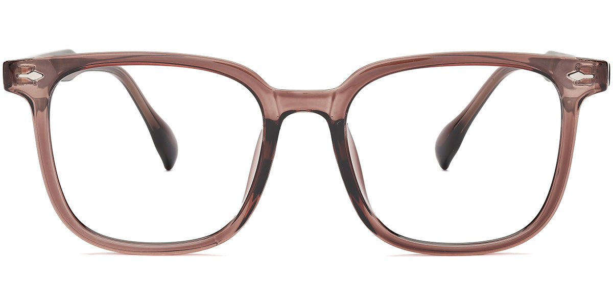 Nelson – Translucent-Brown Glasses