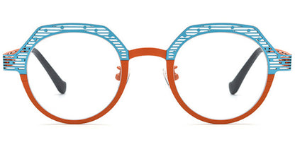 Topeka – Pattern-Blue Glasses