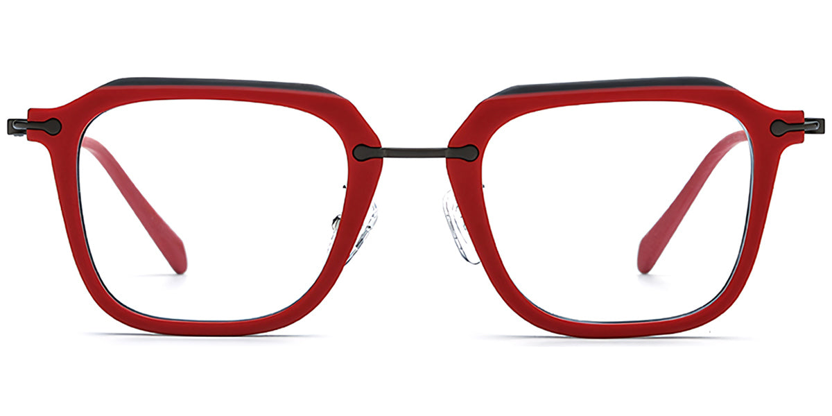 Dijon – Pattern-Red Glasses