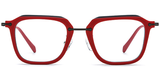 Dijon – Pattern-Red Glasses