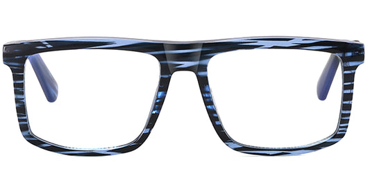 Austin – Pattern-Blue Glasses