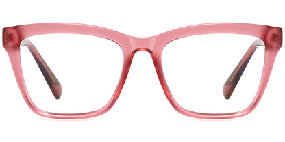 Elvas – Translucent-Red Glasses