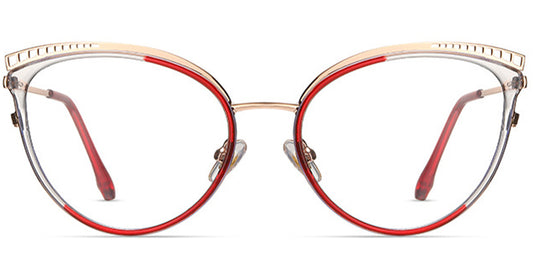 Atlanta – Pattern-Red Glasses