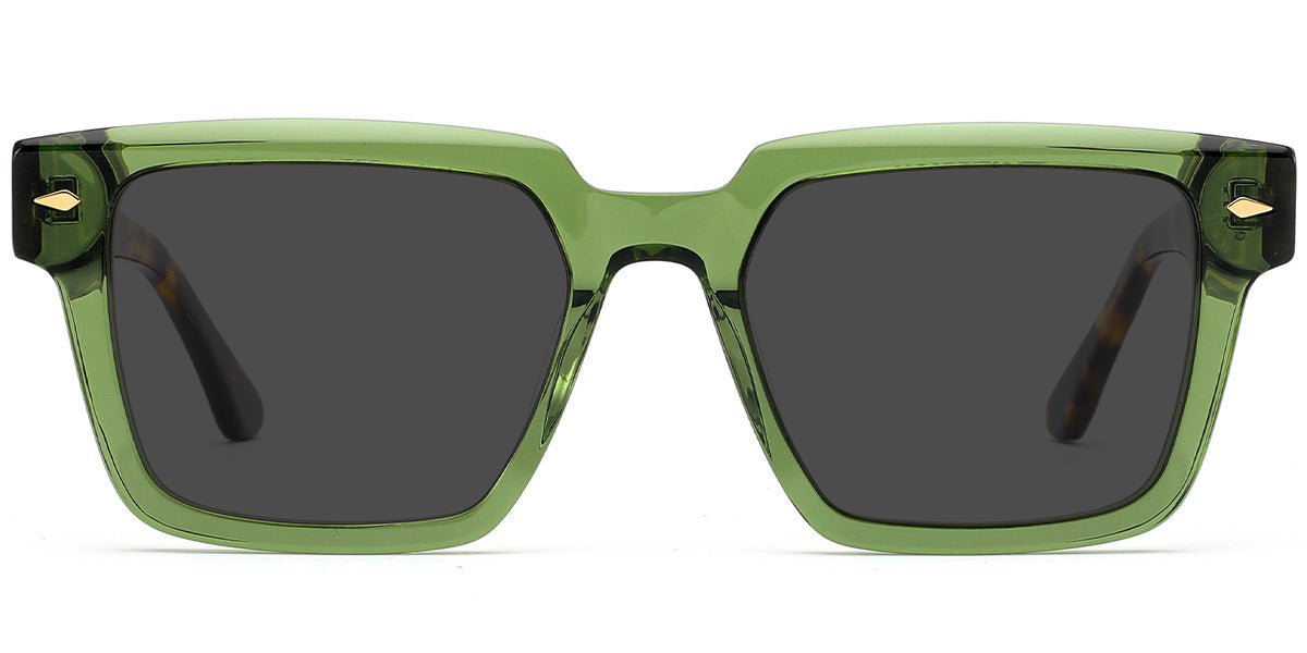 Livingstone – Translucent-Green Sunglasses