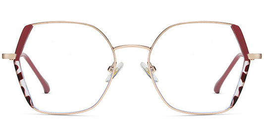 Geneva – Pattern-Purple Glasses