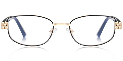 Alexandria – Black-Gold Glasses