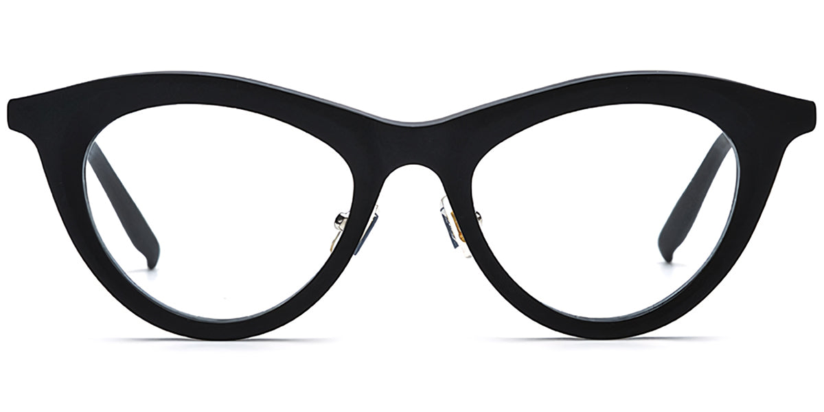 Alta – Matte-Black Glasses