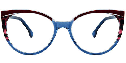 Marigot – Pattern-Blue Glasses