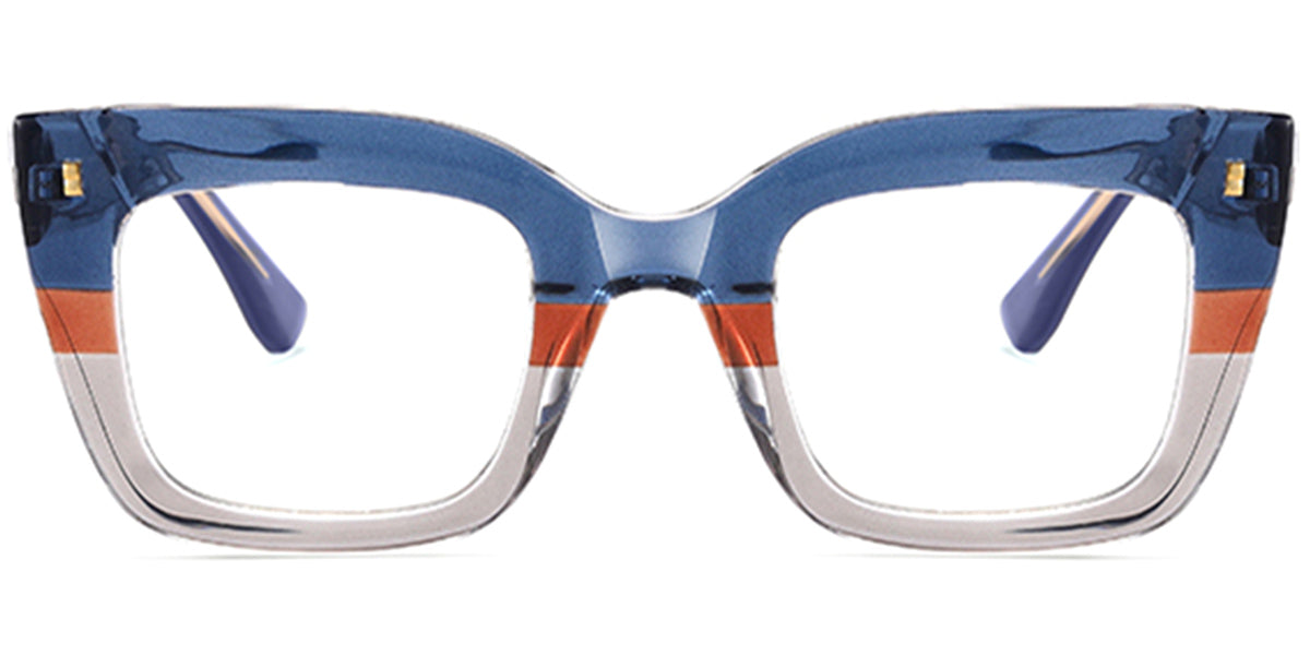 Kochi – Pattern-Blue Glasses