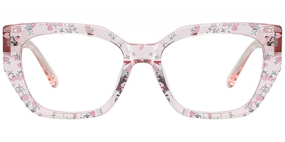Twizel – Pattern-Pink Glasses