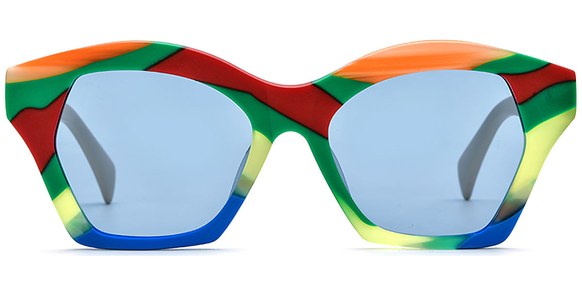 Abisko – Pattern-Green Sunglasses