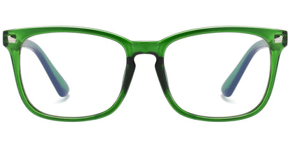 Lagos – Translucent-Green Glasses