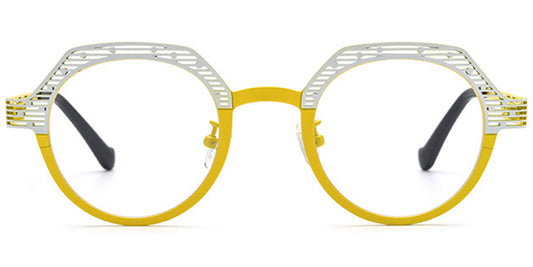 Topeka – Pattern-Yellow Glasses